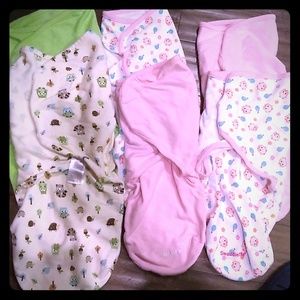 Baby velcro swaddles